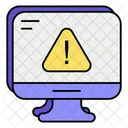 Error Del Sistema Alerta Del Sistema Advertencia Icon