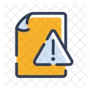 Error Document Icon
