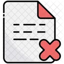 Error Document File Icon