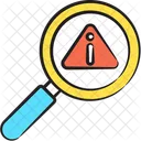 Error Finding Error Searching Magnifier Icon