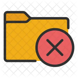 Error Folder  Icon