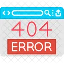 Error Page Not Found Icon