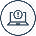 Error Laptop Warning Icon
