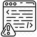 Error Virus Malfunction Icon