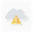 Error Exclamation Cloud Icon