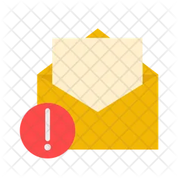 Error mail  Icon