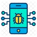 Virus Movil Virus Malware Movil Icono