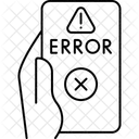 Error Movil Error De Telefono Alerta Movil Icono