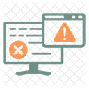 오류 페이지 웹 웹사이트 아이콘