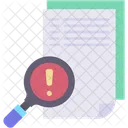 Error Page Document Problem Icon