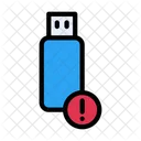 Error pendrive  Icono