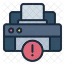 Error Printer Error Cancel Icon