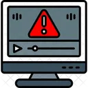 Error Video  Icon
