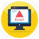 Error Web  Icon