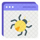 Error Web Error Malware Icono