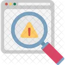 Sitio Web Bloqueado Error De Internet Error Del Servidor Icono