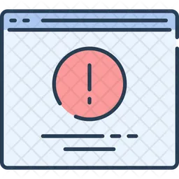 Error Website  Icon