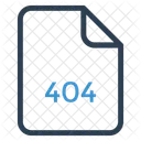 Errore 404  Icon