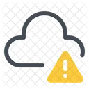 Cloud Rete Errore Icon