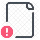 Errore Blocco File Icon