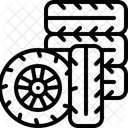 Ersatzreifen  Symbol