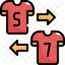 Ersatzspieler Fussball Symbol