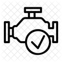 Ersatzteile Autoteile Automotor Symbol
