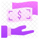Ruckerstattung Geld Zahlung Symbol