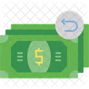 Ruckerstattung Transaktion Geld Symbol