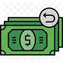 Ruckerstattung Transaktion Geld Symbol