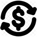 Ruckerstattung Geld Finanzen Symbol