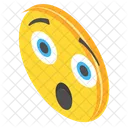 Erstauntes Emoji  Symbol