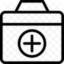 Medizin Arzt Tasche Symbol