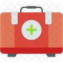 Erste Hilfe Kasten Medizin Gesundheitsfursorge Symbol