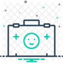 Erste Hilfe Kasten Sicherheit Kit Symbol