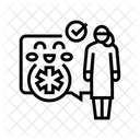 Erste-Hilfe-Meldung  Symbol