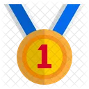 Erste Medaille  Symbol