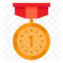 Erste Medaille  Symbol