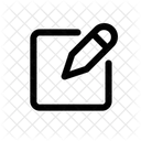 Box Erstellen Notiz Symbol