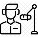 Ersteller von Podcast-Inhalten  Symbol