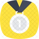 Gold Medaille Spiel Symbol