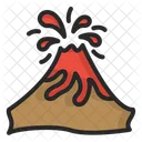 Eruption volcano  Icon