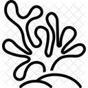 Erva Daninha Planta Selvagem Algas Ícone