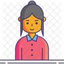 Erwachsene Frau  Symbol