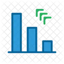 Finanztechnologien Wachstum Diagramm Symbol