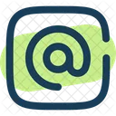 Erwahnungsquadrat E Mail Mail Symbol