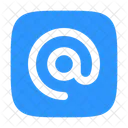 Erwahnungsquadrat E Mail Mail Symbol