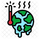 Erwarmung Global Okologie Symbol