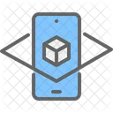 Erweiterte Realitat AR Digital Symbol