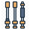 Verlangerter Stab Hochdruckreiniger Elektrowerkzeuge Symbol